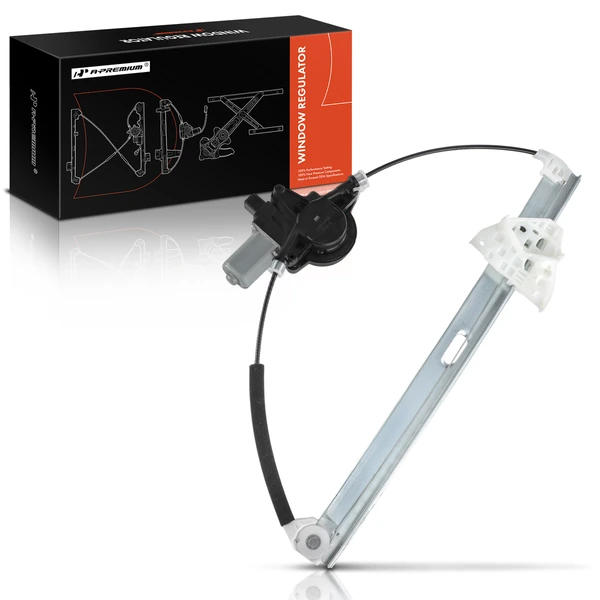 2009-2013 Mazda 6 1-Pc Window Regulator Front Right Passenger Side with Motor A-Premium APWR3562