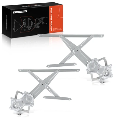 2 Pcs Front Power Window Regulator