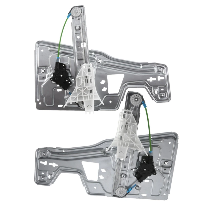 2 Pcs Rear Power Window Regulator without Motor for 2008 Pontiac Torrent