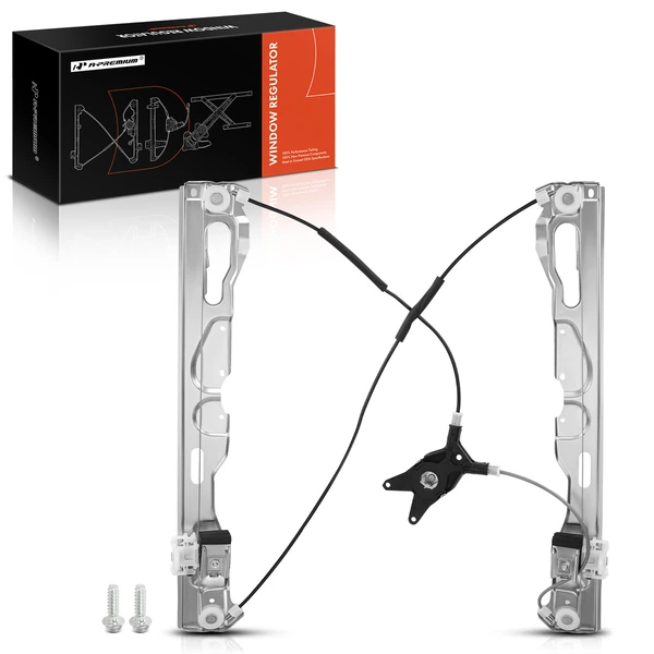 2009-2014 Ford F-150 1-Pc Power Window Regulator Front Right Passenger Side A-Premium APWR3136