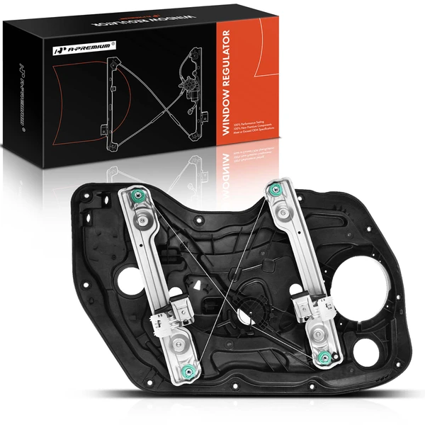 2011-2016 Hyundai Elantra 1-Pc Power Window Regulator and Motor Assembly Front Right Passenger Side Electric with Motor A-Premium APWR1217