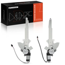 1982-1989 Buick Skyhawk 2pc Window Regulator Front Driver & Passenger with Motor A-Premium APWR3701