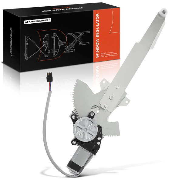 Front Passenger Window Regulator for Chevy Buick Cadillac Pontiac Olds with Motor