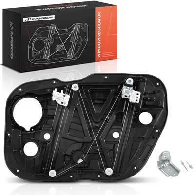 Front Driver Power Window Regulator with Motor & Panel