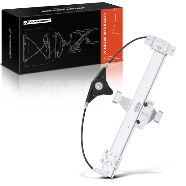 Rear Passenger Power Window Regulator without Motor for Ford Explorer 1991-1994