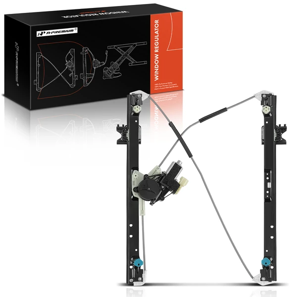 2017-2020 Land Rover Discovery 1-Pc Power Window Regulator and Motor Assembly Front Right Passenger Side Electric with Motor A-Premium APWR1318