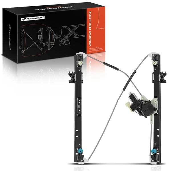 2017-2020 Land Rover Discovery 1-Pc Power Window Regulator and Motor Assembly Front Left Driver Side Electric with Motor A-Premium APWR1319