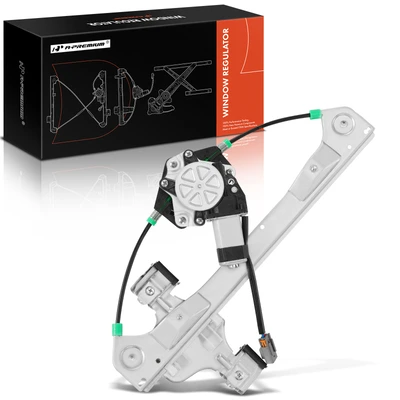 Rear Passenger Power Window Regulator with Motor