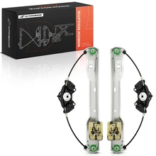 2015-2018 Volvo V60 Cross Country 2pc Window Regulator Rear Driver & Passenger A-Premium APWR3981