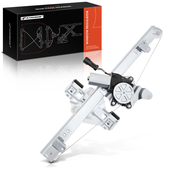 2013-2020 Chevrolet Trax 1-Pc Power Window Regulator and Motor Assembly Rear Left Driver Side Electric with Motor A-Premium APWR2367