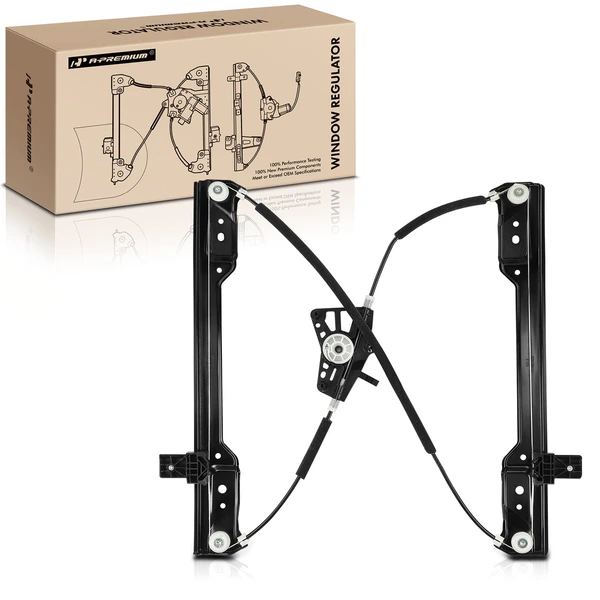 2019-2022 Ram 1500 1-Pc Power Window Regulator Front Left Driver Side Electric A-Premium APWR3139