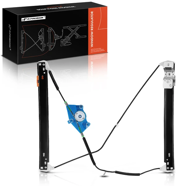 2002-2008 Audi A4 Quattro 1-Pc Power Window Regulator Front Left Driver Side Electric A-Premium WR0049