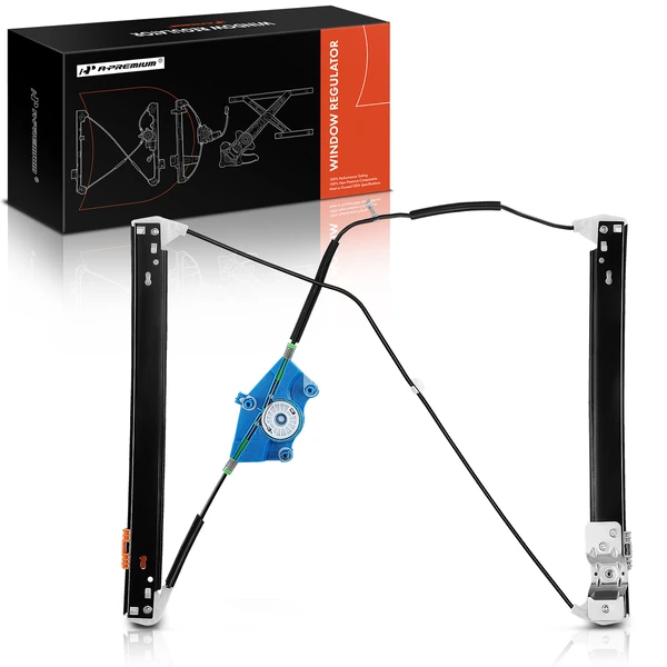2007-2008 Audi RS4 1-Pc Power Window Regulator Front Right Passenger Side Electric A-Premium WR0050