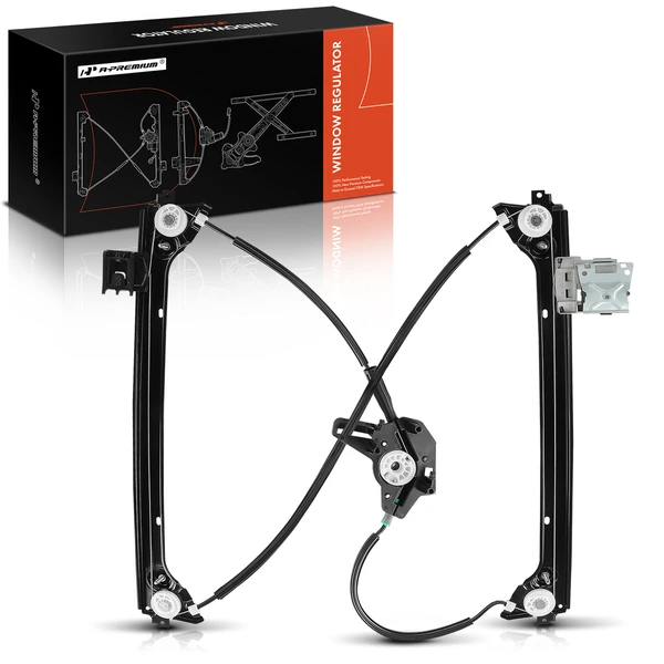 2016-2023 Tesla X 1-Pc Electric Window Regulator Front Right Passenger Side A-Premium APWR3501