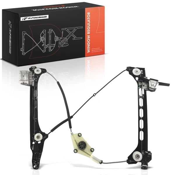 1-Pc Window Regulator Front Right Passenger Side Electric A-Premium APWR3828TW