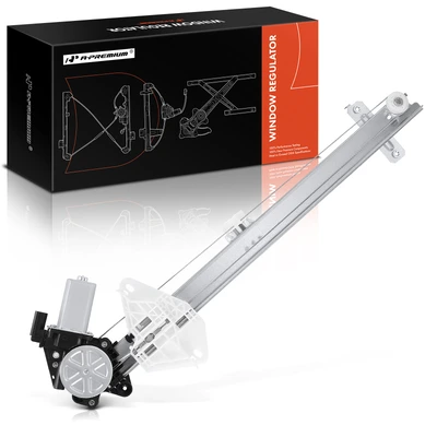 Front Driver Power Window Regulator with Motor Assembly