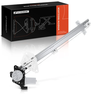 Front Passenger Power Window Regulator with Motor Assembly