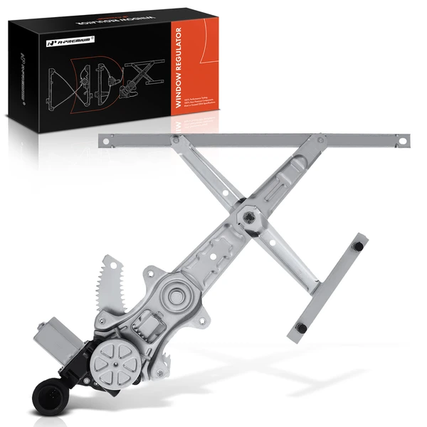 Rear Passenger Power Window Regulator for INFINITI QX60 Nissan Pathfinder with 6-Blade