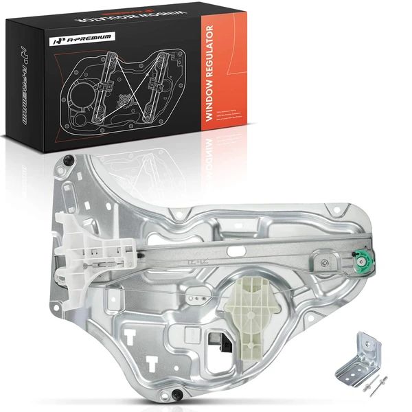 2010-2016 Hyundai Tucson 1-Pc Window Regulator Rear Right Passenger Side Electric A-Premium APWR3662