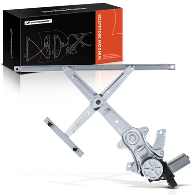 Front Driver Power Window Regulator with Motor Assembly