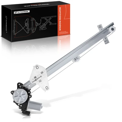 Front Passenger Power Window Regulator With Motor