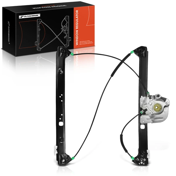 2000-2006 BMW X5 1-Pc Power Window Regulator Front Left Driver Side Electric A-Premium WR0006