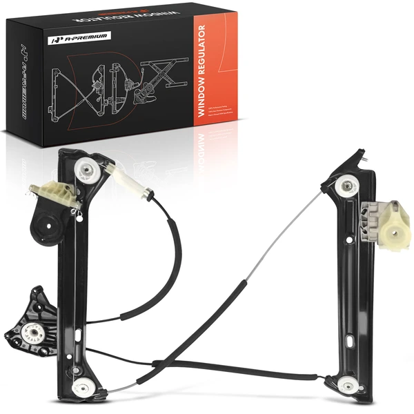1-Pc Window Regulator Front Right Passenger Side A-Premium APWR3842TW