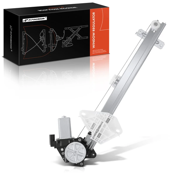 2015-2020 Acura TLX 1-Pc Power Window Regulator Rear Left Driver Side Electric with Motor A-Premium APWR3228