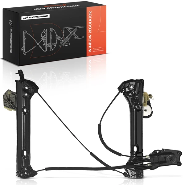 2014-2024 Mini Cooper 1-Pc Window Regulator Front Right Passenger Side A-Premium APWR3846TW