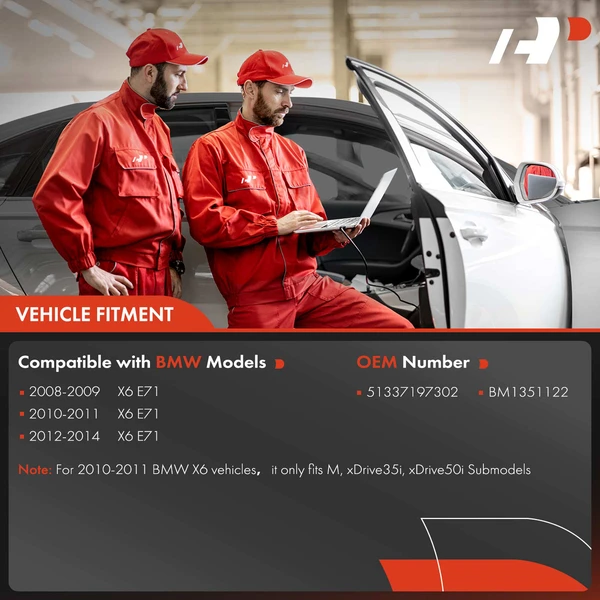 Front Passenger Power Window Regulator for BMW X6 E71 2008-2014