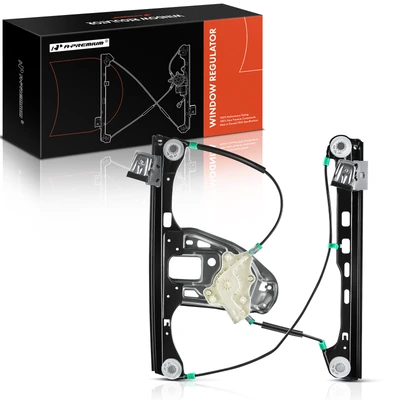 Front Passenger Power Window Regulator without Motor