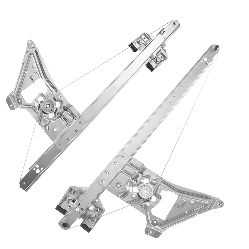 2 Pcs Front Power Window Regulator without Motor for Benz Dodge Sprinter 2500 3500