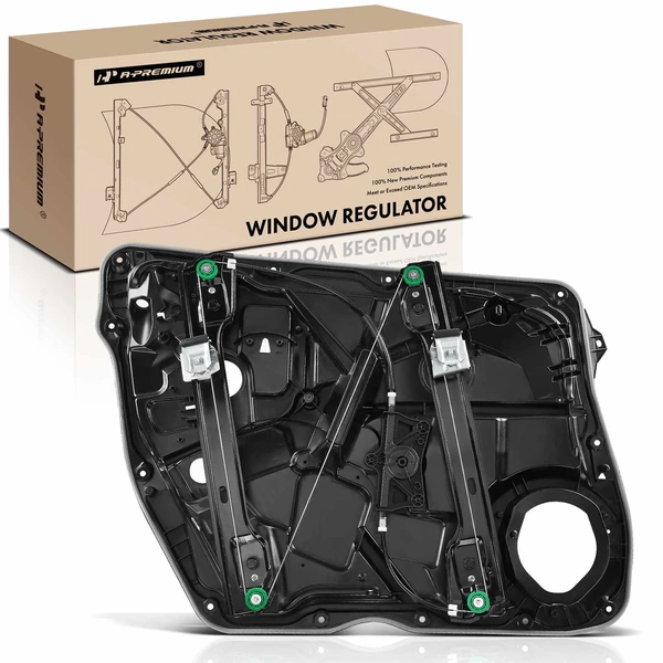 Front Passenger Window Regulator with Panel for Mercedes GL350 GL450 GL550 GLS450