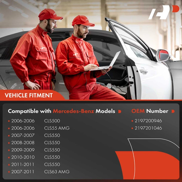 2 Pcs Front Power Window Regulator without Motor for Mercedes-Benz W219 CLS550