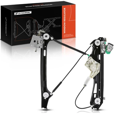 Front Passenger Power Window Regulator without Motor