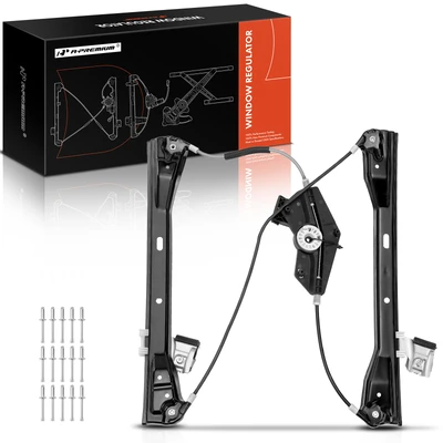 Front Driver Window Regulator without Motor