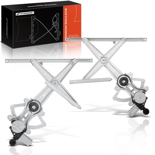 2 Pcs Front Power Window Regulator with Motor for Toyota 4 Runner FJ Cruiser Lexus