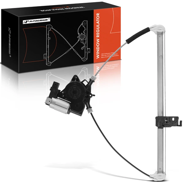 2004-2009 Mazda 3 1-Pc Power Window Regulator and Motor Assembly Rear Left Driver Side Electric with Motor A-Premium APWR0440