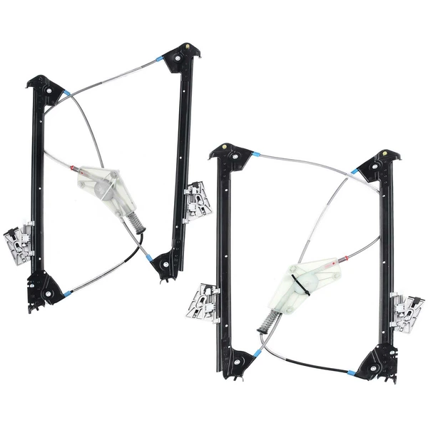 2006-2012 Porsche Cayman 2-Pc Power Window Regulator Front Driver & Passenger Electric A-Premium APWR1510