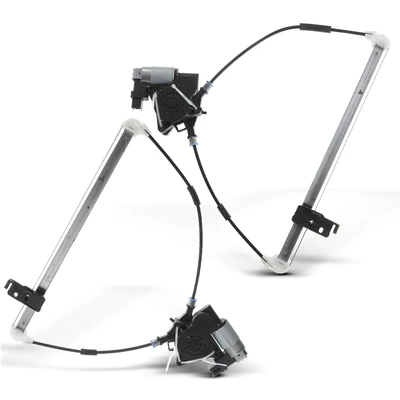 2 Pcs Rear Power Window Regulator with Motor