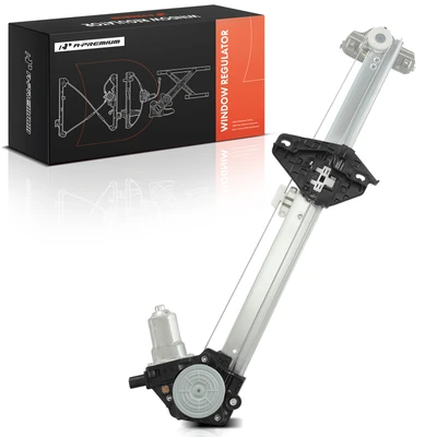 Front Driver Power Window Regulator with Motor