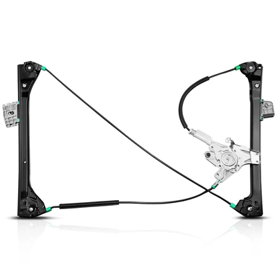 Front Passenger Power Window Regulator without Motor