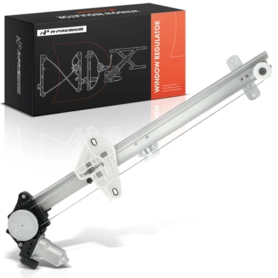 1-Pc Window Regulator Rear Passenger with Motor A-Premium APWR3878