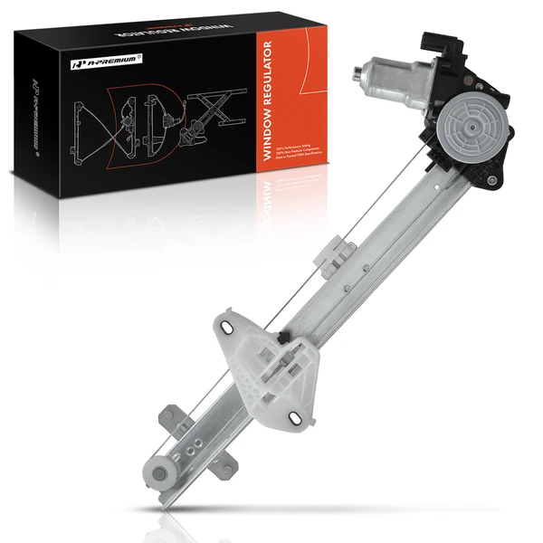 1-Pc Window Regulator Rear Right Passenger Side with Motor A-Premium APWR3543