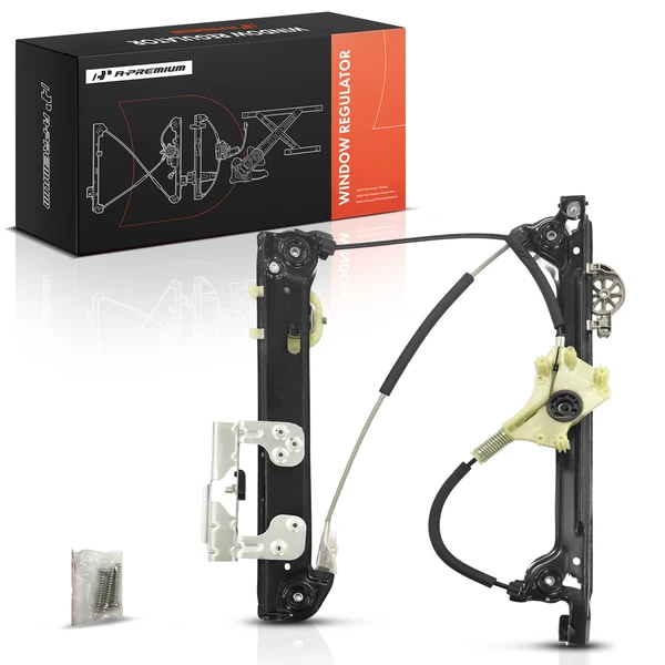 2013-2018 BMW 650i 1-Pc Window Regulator Rear Left Driver Side A-Premium APWR3782TW