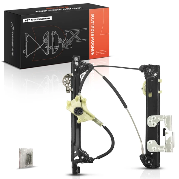 2013-2018 BMW 650i xDrive 1-Pc Window Regulator Rear Right Passenger Side A-Premium APWR3783TW