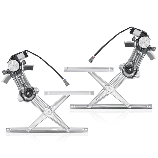 2 Pcs Front Power Window Regulator with Motor for Ford Mustang 1994-2004