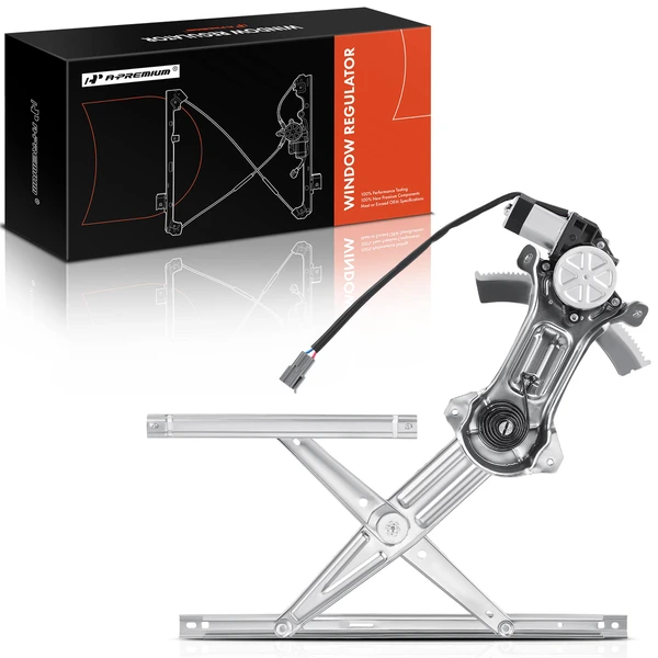 Front Passenger Power Window Motor & Regulator Assembly for Ford Mustang 1994-2004