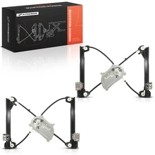 2010-2011 Volkswagen Beetle Cabrio 2pc Window Regulator Front Driver & Passenger A-Premium APWR3959