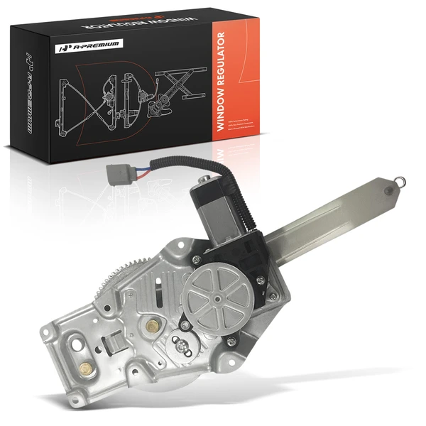 1-Pc Regulator & Motor Assembly Rear Left Driver Side Electric with Motor A-Premium APWR3786TW